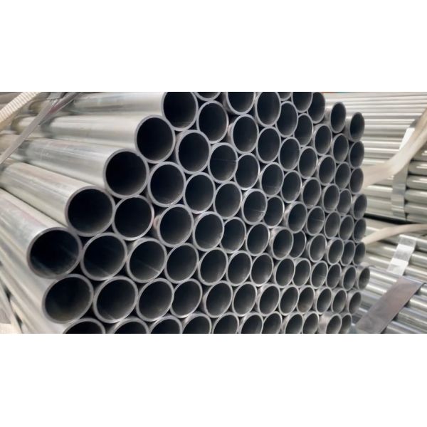 Q235 48.3mm Zinc Galvanized Steel Pipe Hot Dipped For Scaffolding