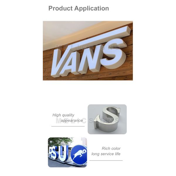 ASTM 50m/Roll Aluminum Trim Cap Letter Profile One Edge Type