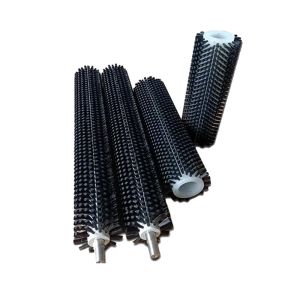 Industrial Cylindrical Conveyor Brushes Roller Belt Cleaning OEM