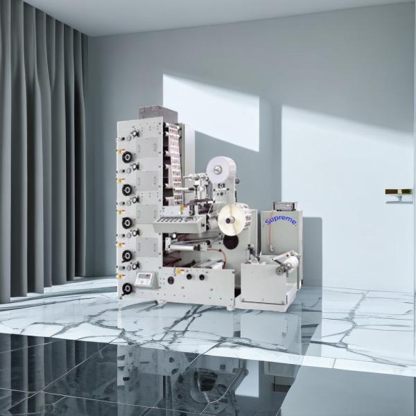 DEPENDABLE FLEXOGRAPHIC HIGH-SPEED LABEL PRINTING MACHINE MAGNETIC POWER BRAKE