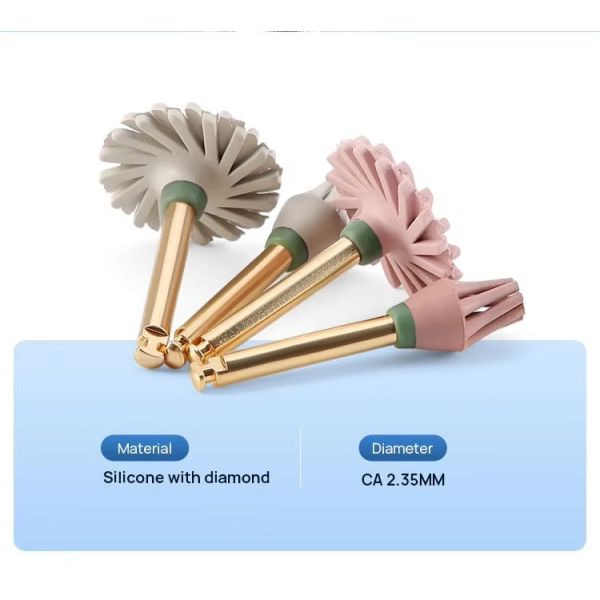 Dental Composite Polishing Burs Kit Professional Dental Polishing Tools for Composite Materials
