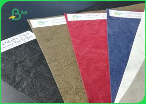 Quality Eco - Feiendly Natural Fiber Pulp Washable Kraft Paper Colorfol For DIY Carry - On Bags wholesale