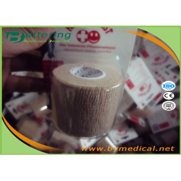 4" Self Adhesive Coflex Bandage Wrap Easy Hand Tearing Non Woven Material