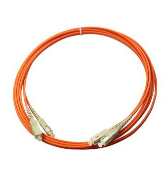 High Return Loss LC SM SX 3.0mm Cable Diameter Fiber Optic Patch Cord RL 50dB , IL 0.2dB