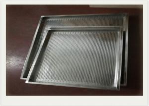 China Perforated Baking Stainless Steel Wire Mesh Cable Tray Rectangular Shape Used In Oven on sale