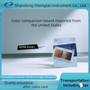 China Copper strip corrosion test color comparison plate  ASTM METHO D130/IP154  Composition of 13 test copper sheets on sale