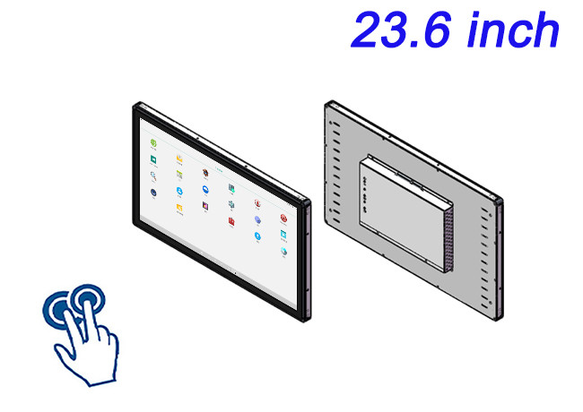 23.6-Inch Android Embedded Touch Display for Medical Diagnostics, CNC Machines, Oil and Gas Monitoring, and Advanced HMI Applications