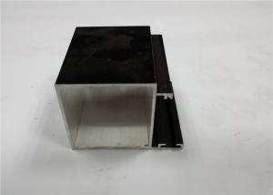Quality Building Black Cabinet Door Profiles Aluminum Structural Shapes Maximum 6.8 Meters wholesale