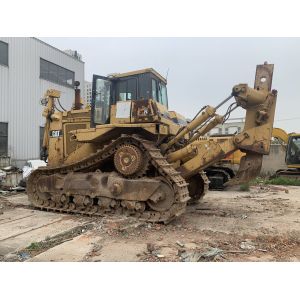 Used Caterpillar D9R LGP Crawler Mounted Dozer Original Color For Mining