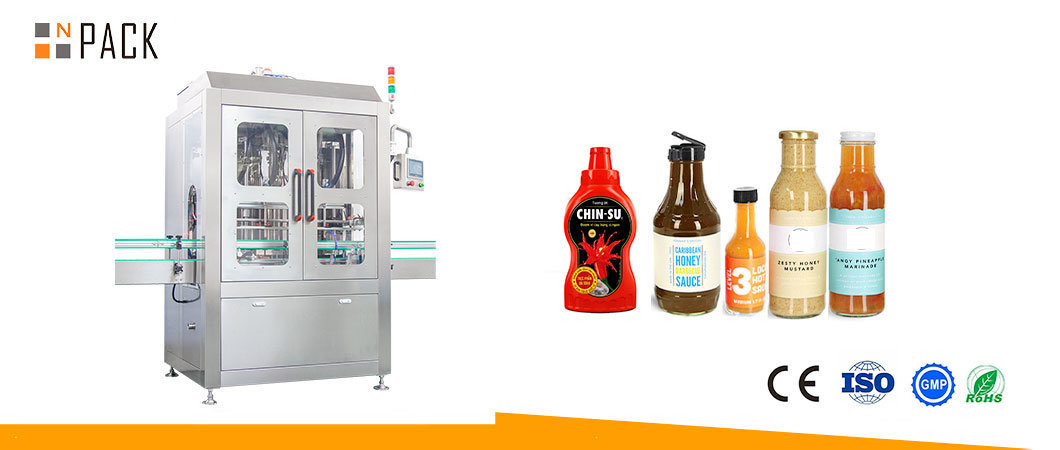 Npack Fully Automatic Plastic Pet Bottle Commercial Thick Paste Sauce Filling Making Machine Hot Fill Equipment