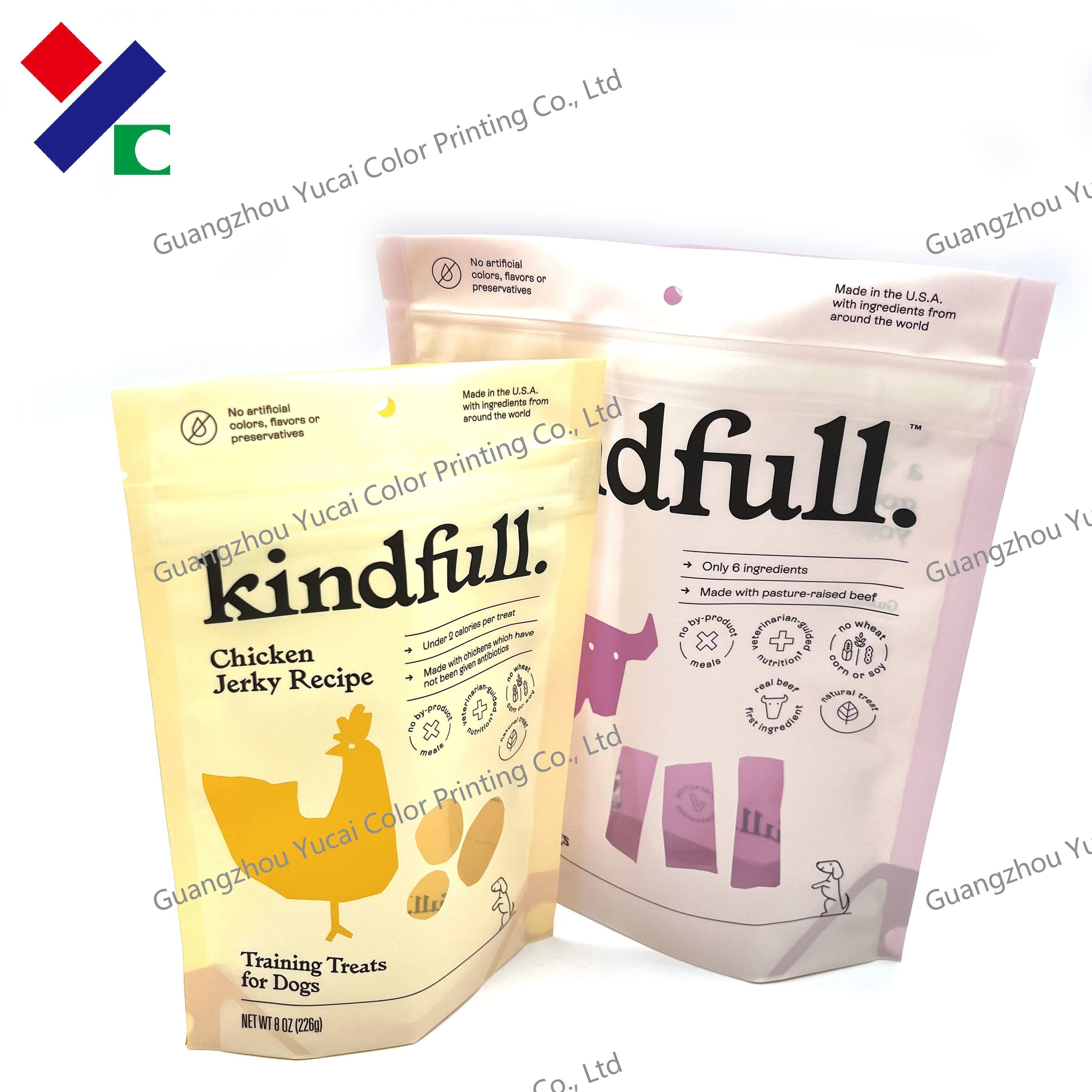 100% Biodegradable Packaging Bags Custom Printed Heat Seal Plastic Pouch