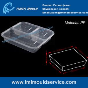 Quality disposable 3-compartment food container mould manufacturer wholesale