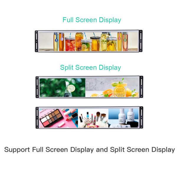 19 Inch Shelf Edge Display Support Full Screen And Split Screen Display