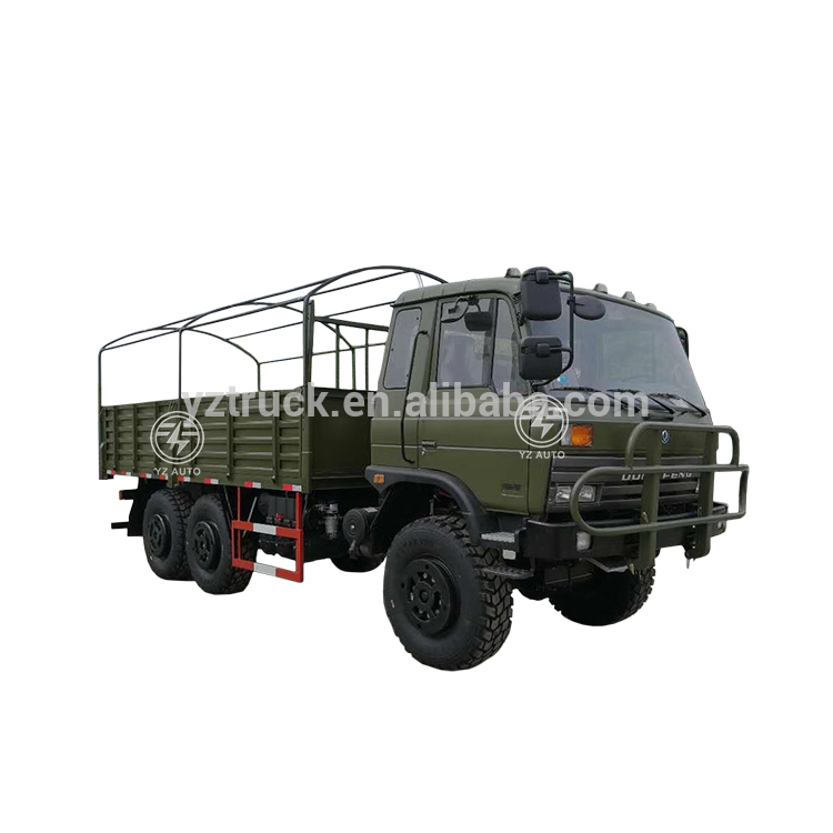 2022 Dongfeng Model 6x6 LHD Diesel Tarpaulin Off-Road Truck for Single and Double Row