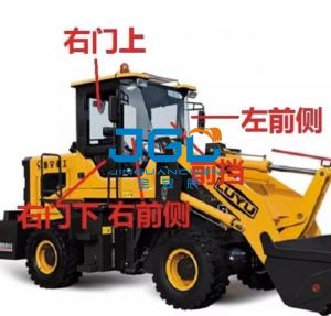 Quality 926 928 930 Loader Forklift Truck Front Windscreen Side Door Upper And Lower Rear Shield Tempered Glass wholesale