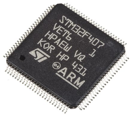 STMicroelectronics STM32F407VET6 and Microcontroller Mcu Integrated Circuit Ic Chip 32F407VET6 STMicroelectronics