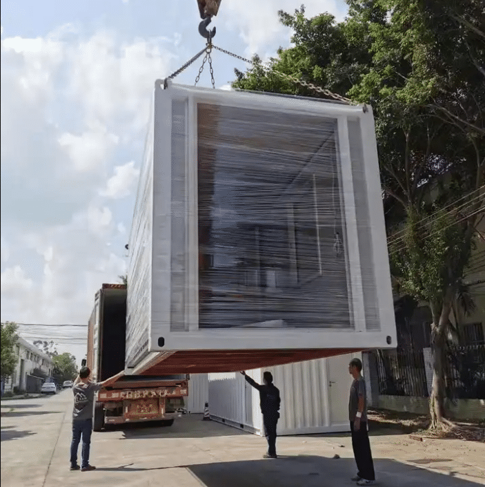 expandable prefab homes transport