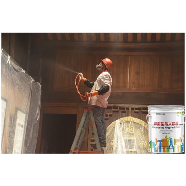 Colorless Clear Fireproof Clear Intumescent Coating For Wood , Fire Resistant Stain