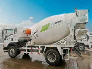 Quality 350L / 300L / 400L Concrete Mixer Truck , Hydraulic Front Load Concrete Truck wholesale