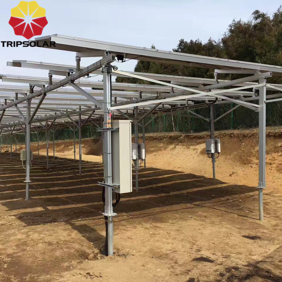 Aluminum Rails for PV Solar Panel Installation on Roof Ground Solar Mounting System