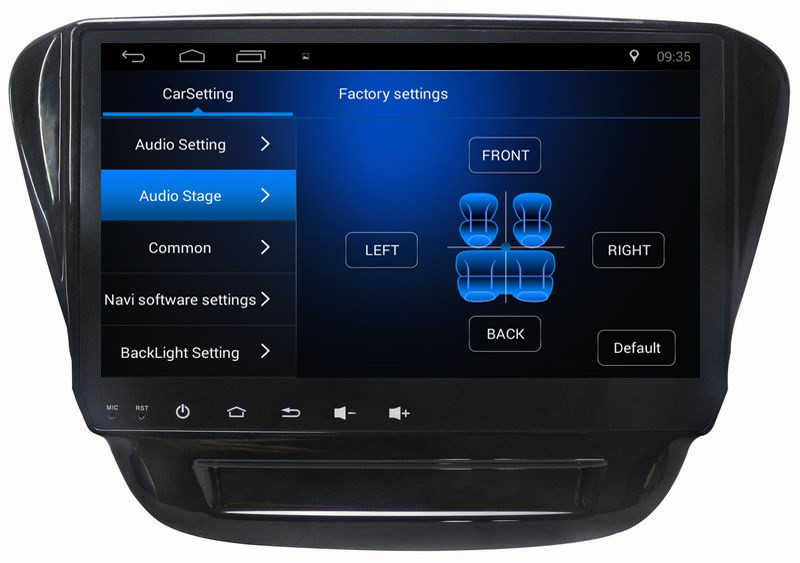 Ouchuangbo car radio stereo for Chevrolet Cavalier with BT USB wifi android 8.1 gps navigation touch screen