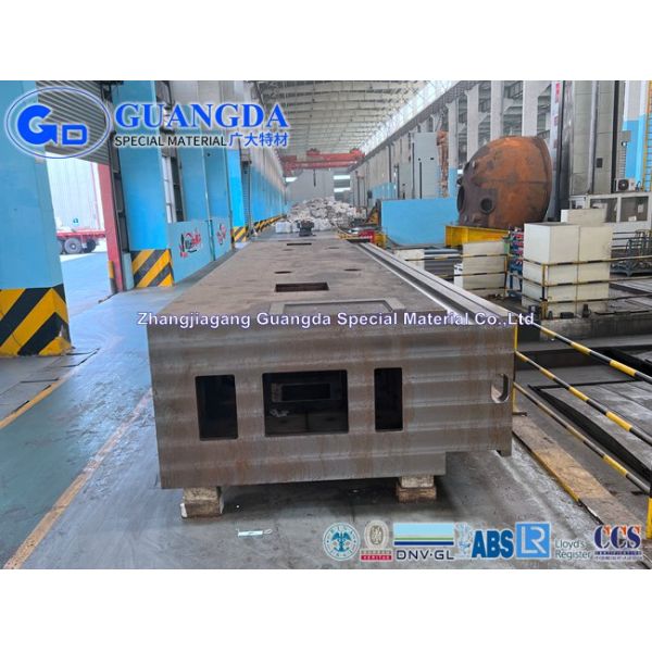 QT350-22AL Heavy Or Large Iron Castings Machine Center Beam Castings