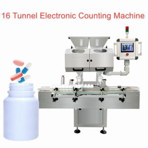 China 16 Tunnel Tablet Counting Machine Electronic Automatic Pill Counter Machine on sale