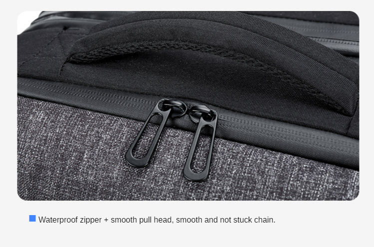 Oxford Ployester Multi Functional Backpack 39L Expandable Computer Bag