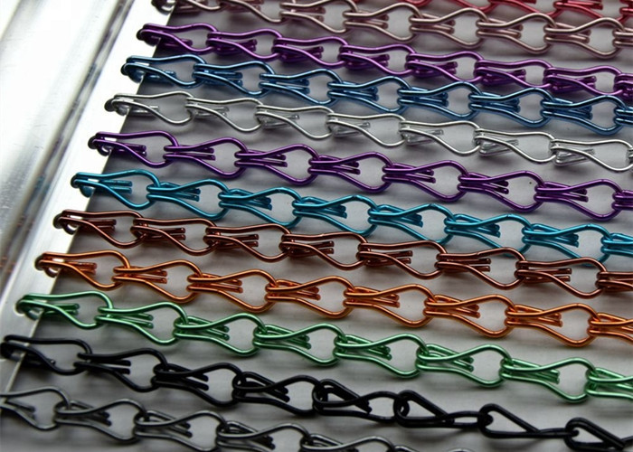 Aluminum Hook Link Drapery For Architecture Outside Designs