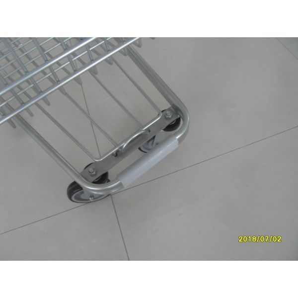 125L Supermarket Shopping Trolley With 4 Swivel Flat Casters 941 X 562 X 1001mm