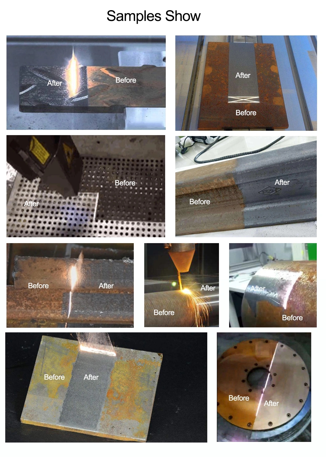 1064nm Laser Cleaning Machine 50w 1.5mj Laser Rust Removal Equipment