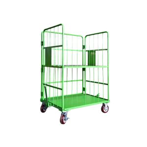 Nestable Demountable Roll Pallets For Hospital Logistics