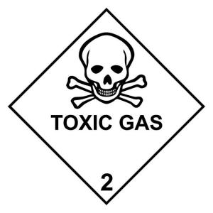 Quality TOXIC GAS Safety Sign wholesale