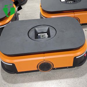Quality Laser-guided Navigation in AGV Automated Guided Vehicle with Customized Lifting Height and Telescopic Lift Docking wholesale