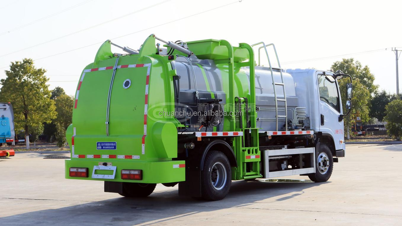 Energy Saving Pure Electric Garbage Disposal Truck with Eco Friendly Low Maintenance