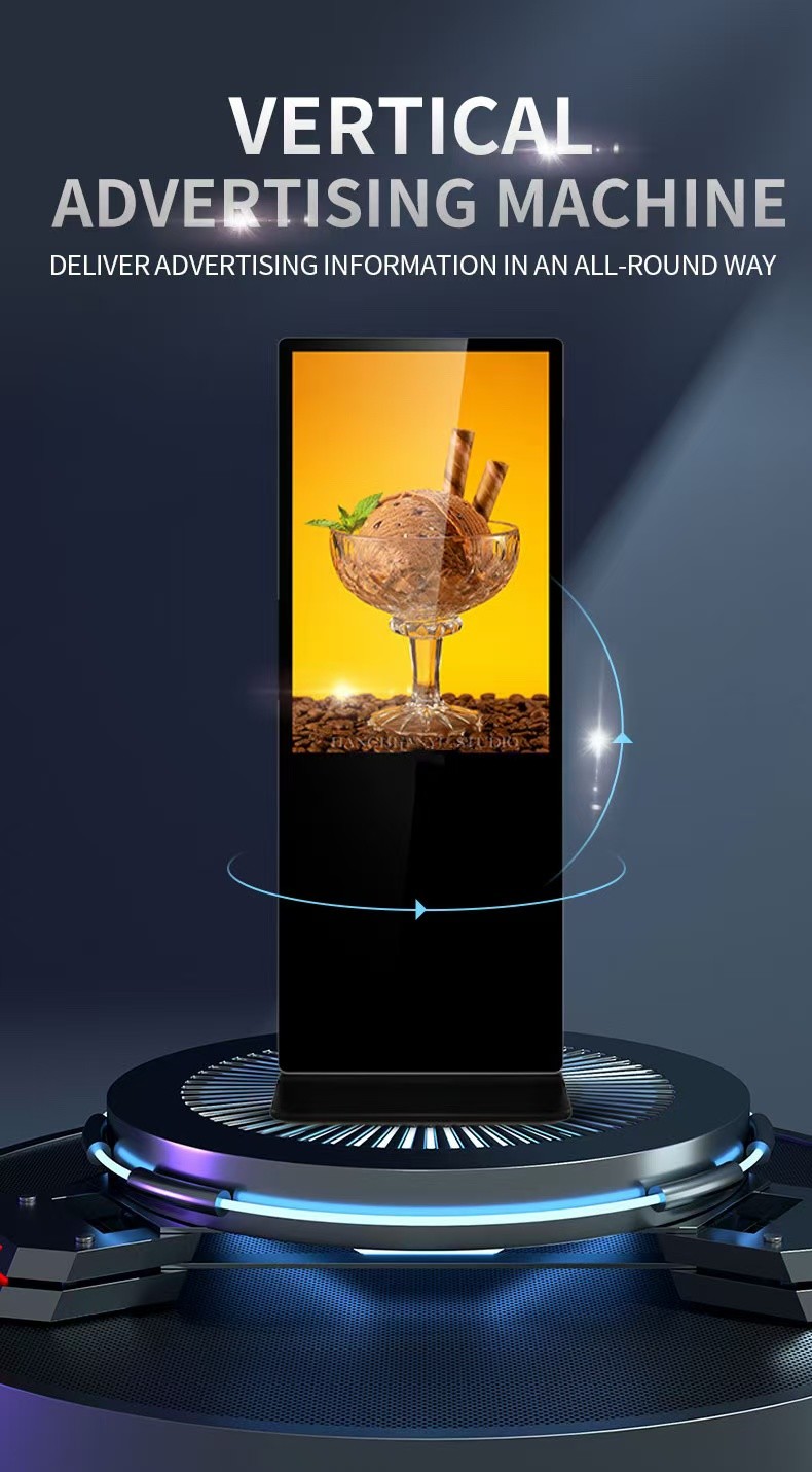 65" Advertising Player digital signage And Original lcd Screen Wall Mount digital lcd signage