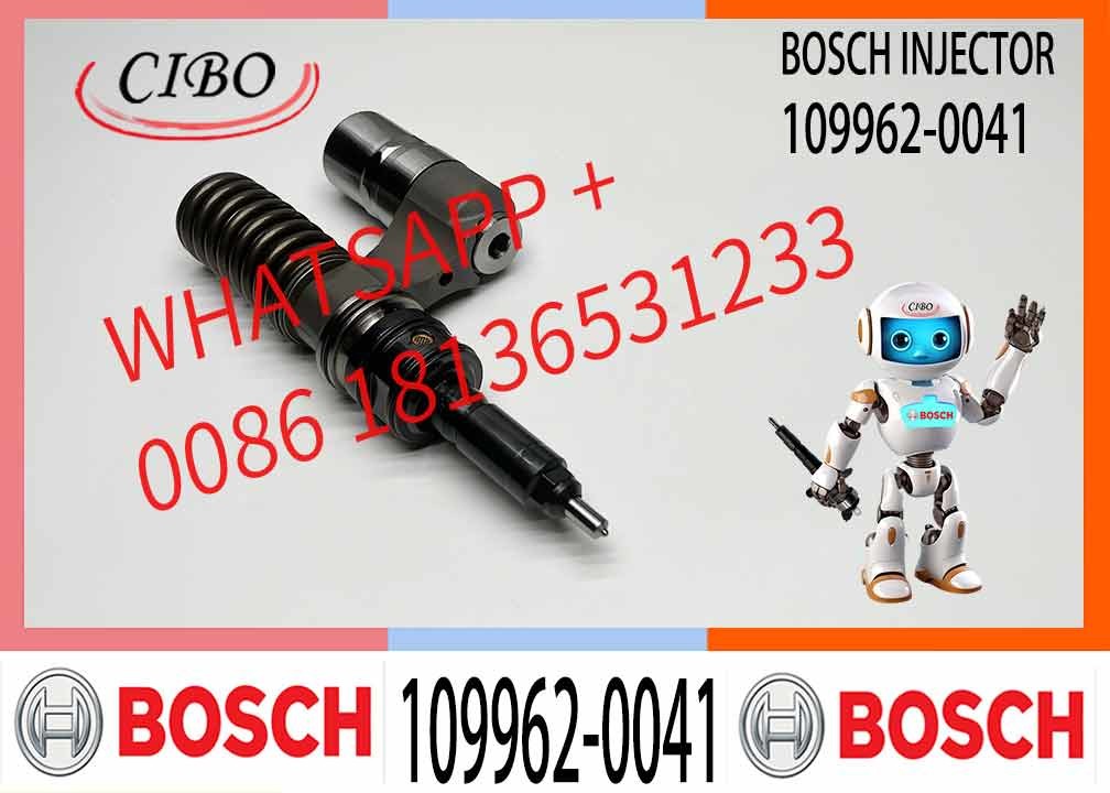 109962-0061 109962-0041 Common Rail Diesel Pump Injector Assembly For Bosch Engine GE13 Excavator Injector Nozzle Assy