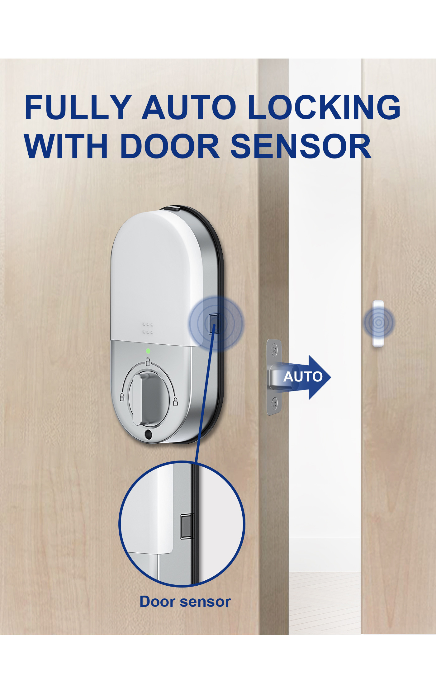 Electronic Digital Deadbolt Smart Lock APP Management System