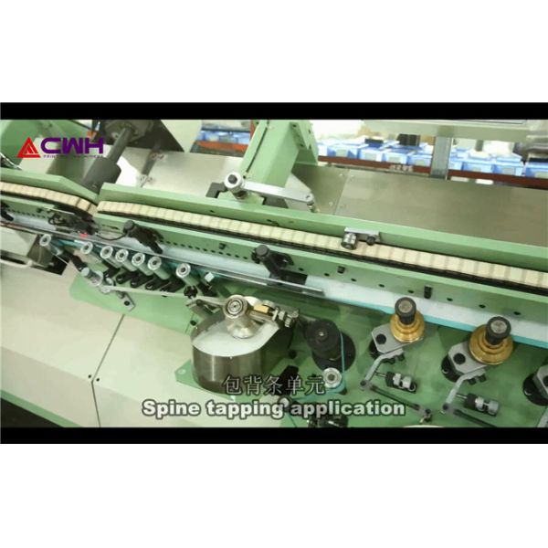 65kw Notebook Making Machine /2+2 Color Flexo / Exercise Book Making Machine