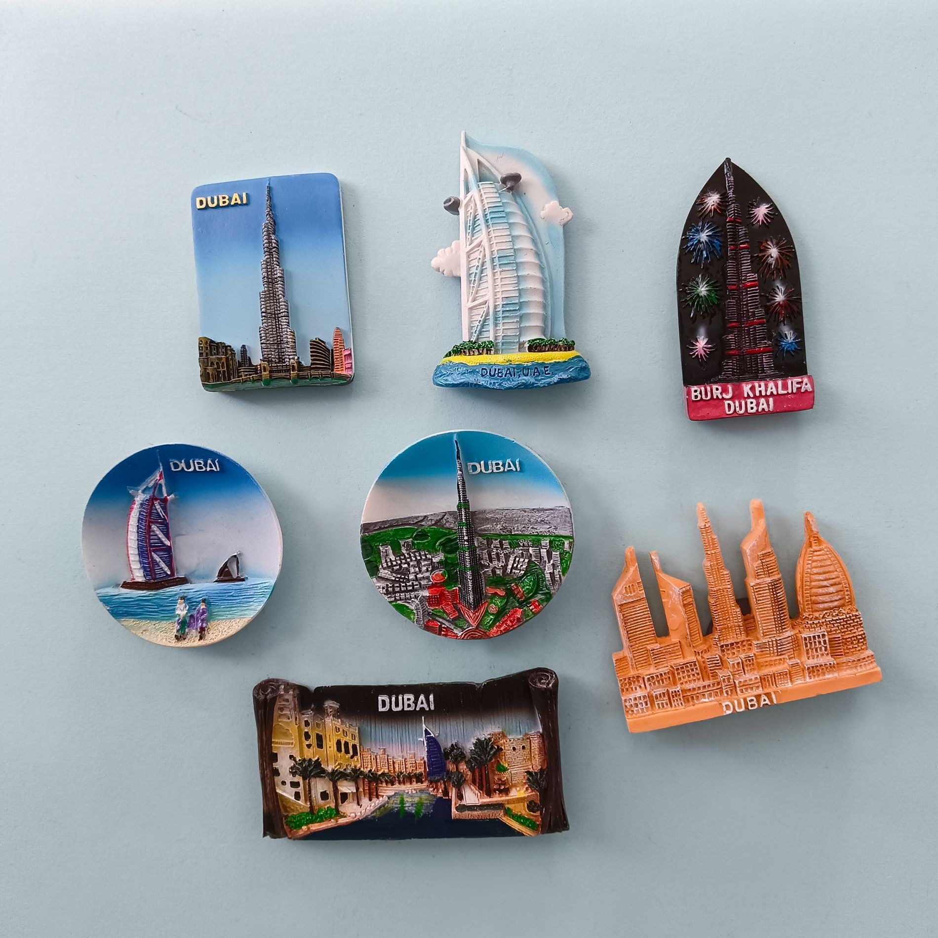 Zamac / Zinc Alloy Metal Fridge Magnets Customized