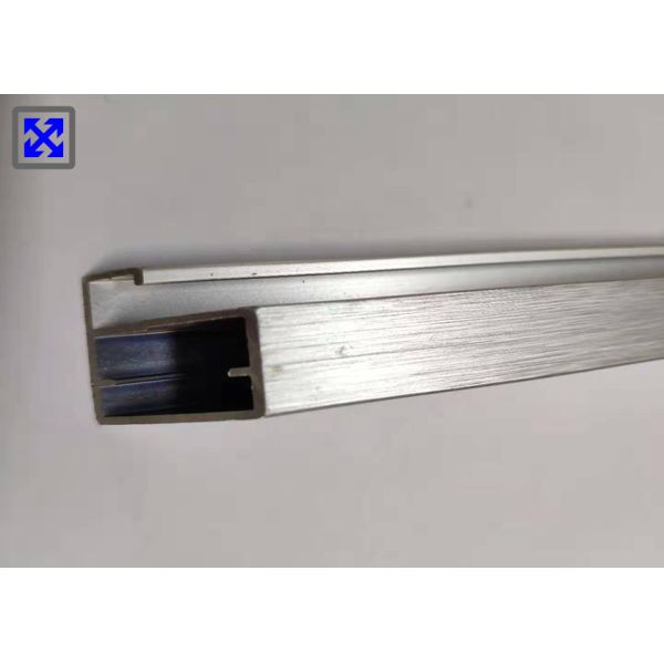 Quality Brushing Silver Anodized Industrial Aluminum Profile Deep Processing wholesale