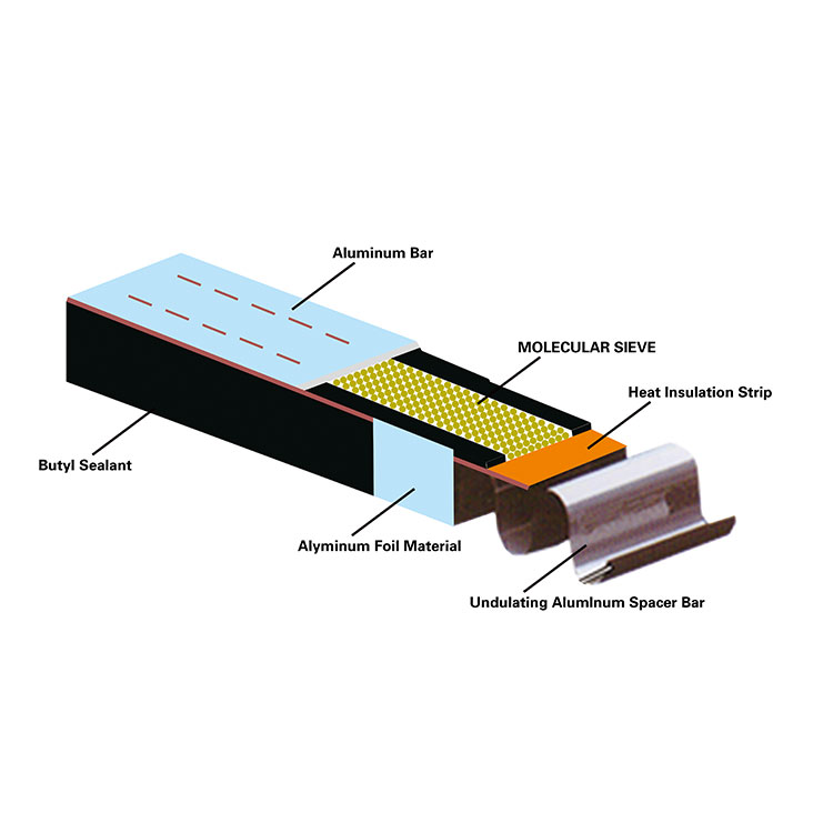 China Alger flexible glass spacer for windows