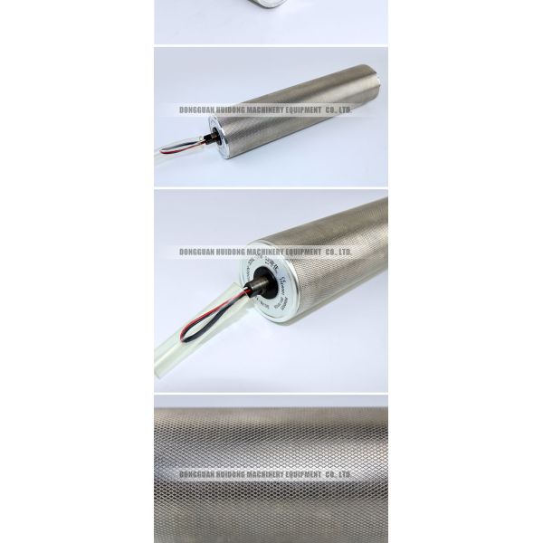 DC Electric Motorized Conveyor Rollers Flexible Heavy Duty Conveyor Rollers