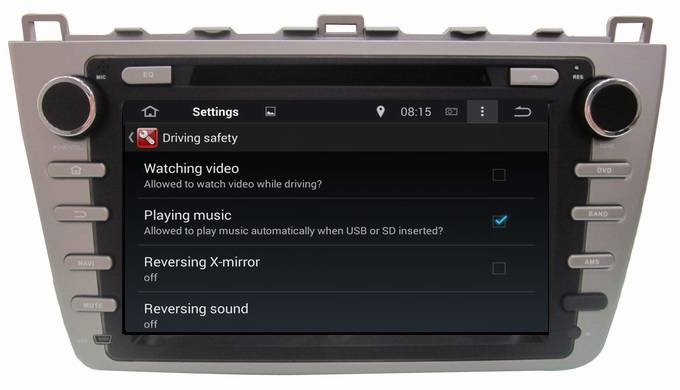 Ouchuangbo Car Multimedia GPS Navigator for Mazda 6 /Mazda 6 Ruiyi /Mazda 6 Ultra Android