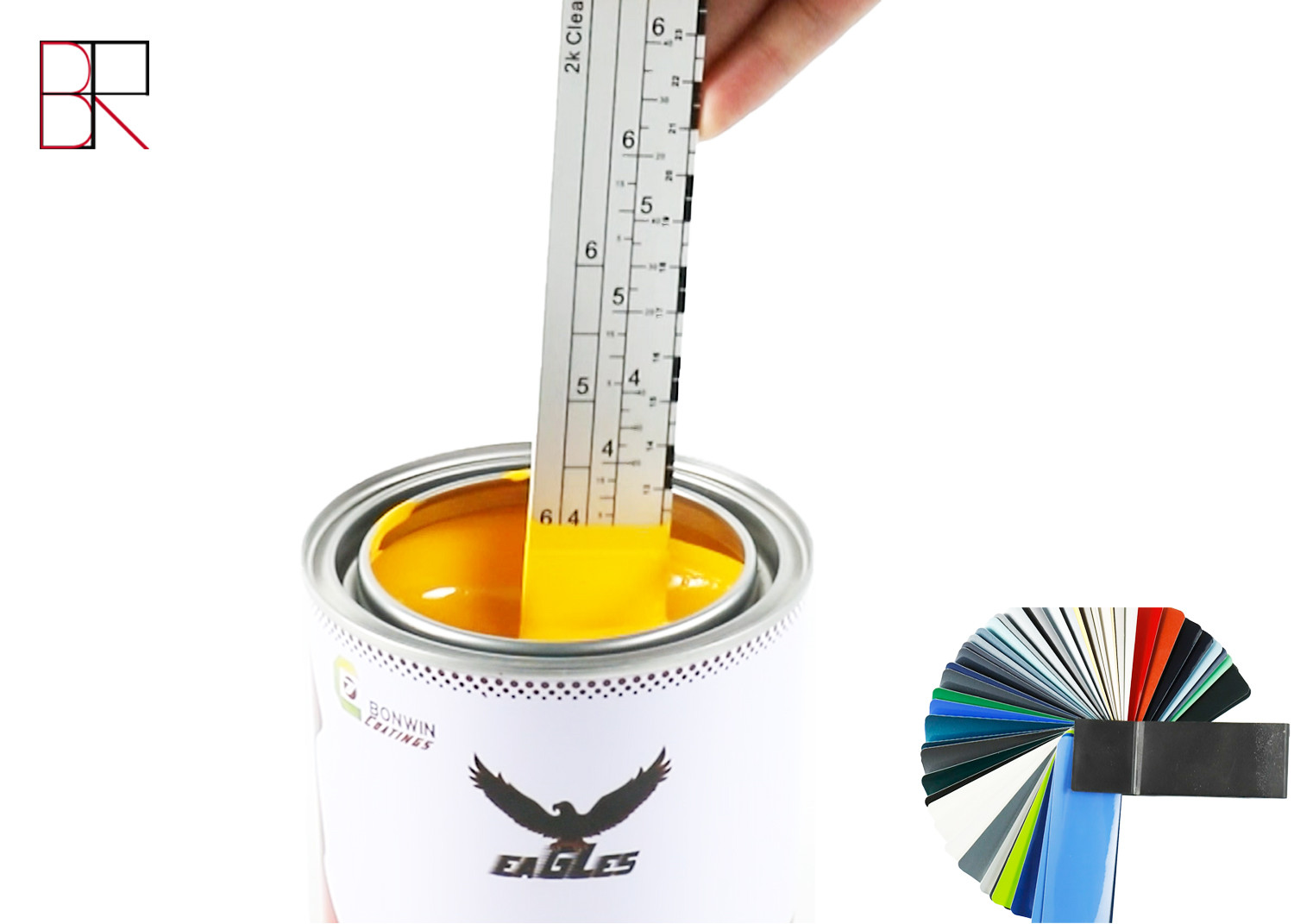 High Hardness 2K Car Acrylic Coating Paint ISO9001