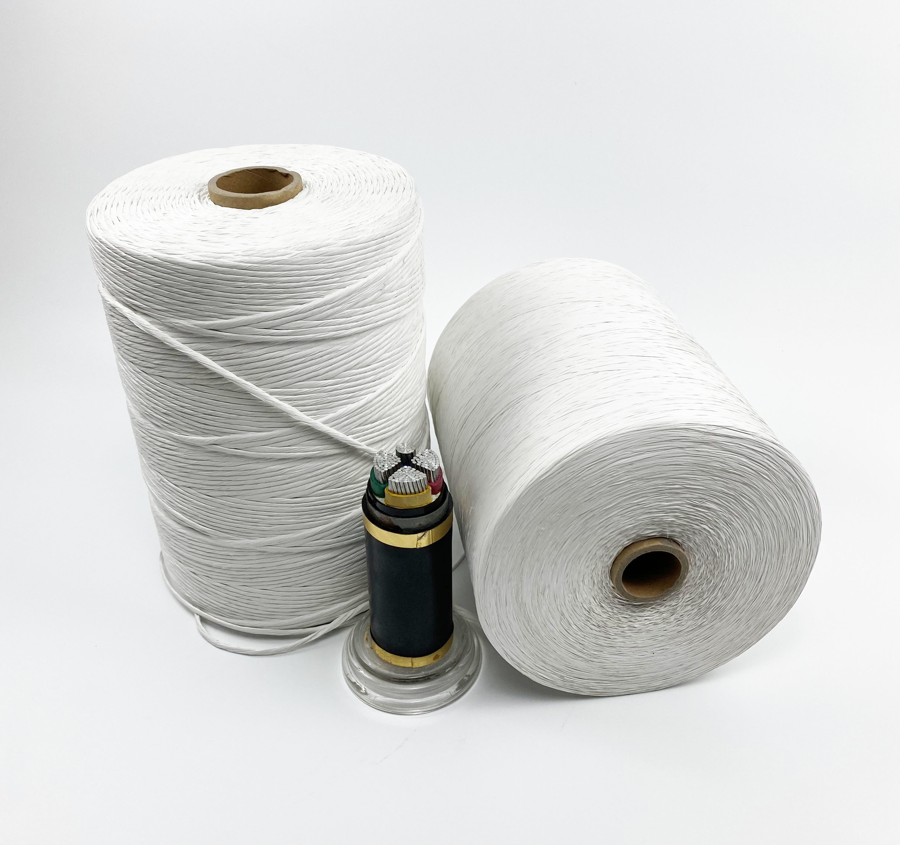 Raw White 190KD Polypropylene PP Filler Yarn Twisted High Tensile Strength