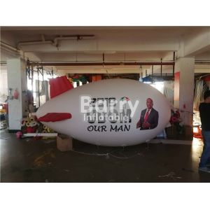 Quality Large Advertising Airplane Balloon Inflatable Blimp With Custom Logo Printing wholesale