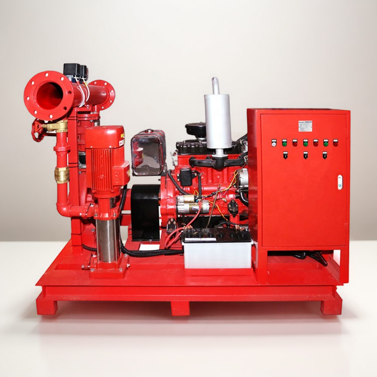 Approved China Manufacturer EDI Fire Fighting System Electric Jockey Diesel Fire Pump