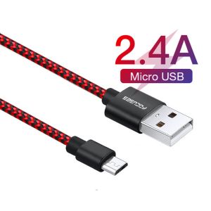 Buy cheap Durable 2m Micro USB Data Transfer Cable Quick Charging from wholesalers