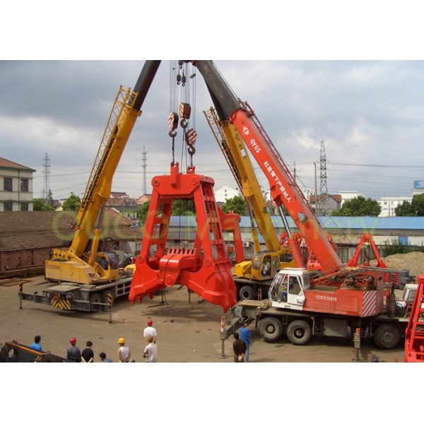 Quality Large Capacity Clamshell Dredging Grab Underwater Electric Hydraulic Drive wholesale